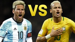 Cầu thủ Neymar mong chờ cơ hội đánh bại Messi trong Copa