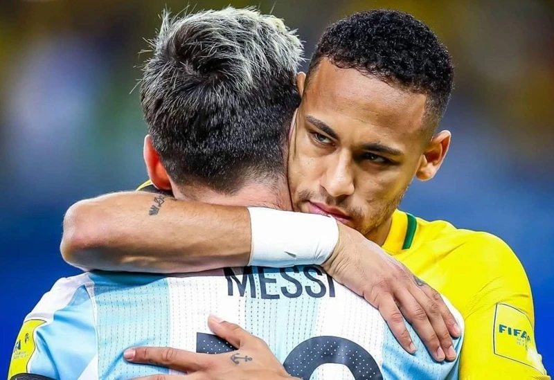 Cầu thủ Neymar vs Messi Copa America