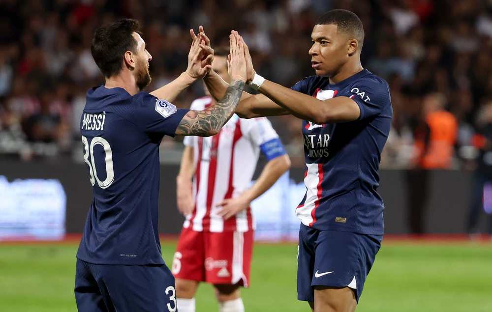 Mbappe vẫn làm rất tốt nhiệm vụ của mình trong trận cầu thủ Messi ra mắt PSG.